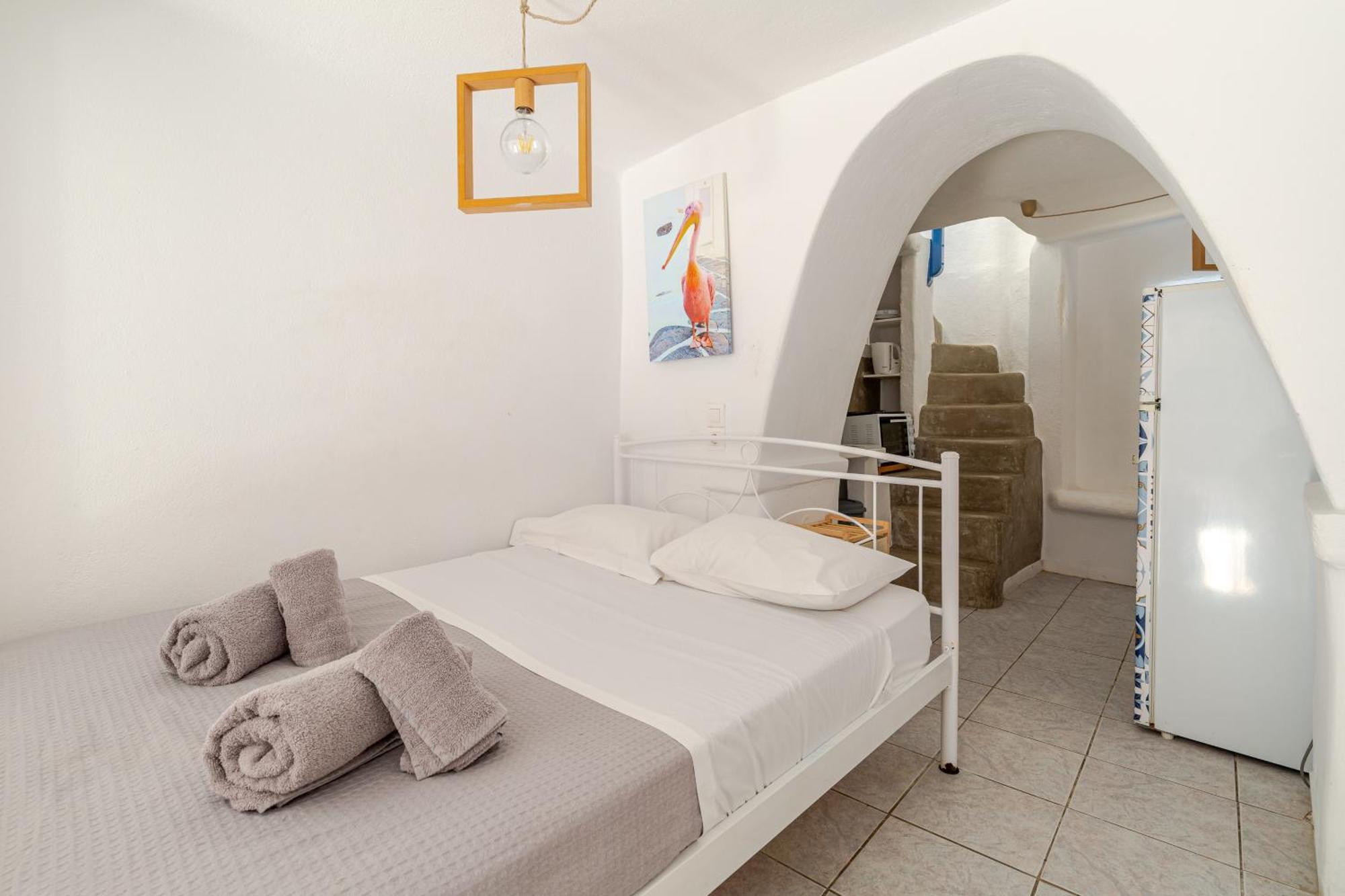 Elenitas Town House With Veranda And Sea View Mykonos Town Bagian luar foto