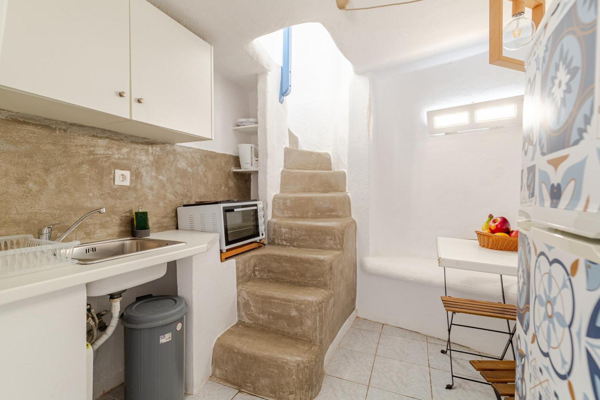 Elenitas Town House With Veranda And Sea View Mykonos Town Bagian luar foto